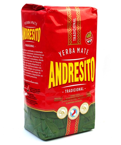 Zestaw Yerba Mate Verdeflor Ruvicha Guarana Andresito 3x500g 1,5kg