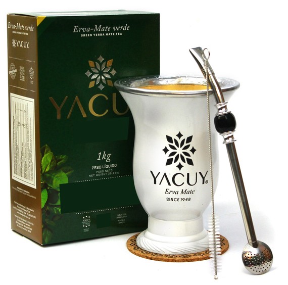 Zestaw Yerba Mate Yacuy Chimarrao 1 kg z Porongo